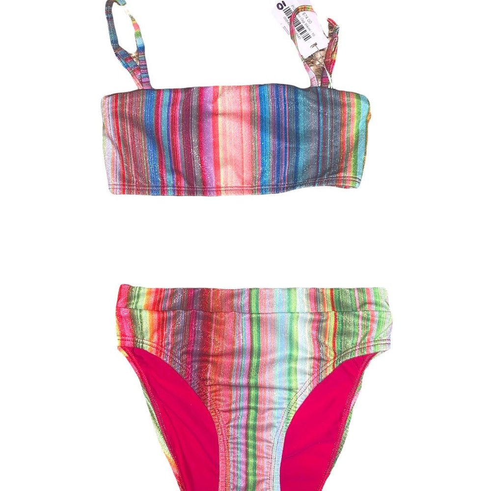 PILYQ Retro Stripe Gigi Two-Piece